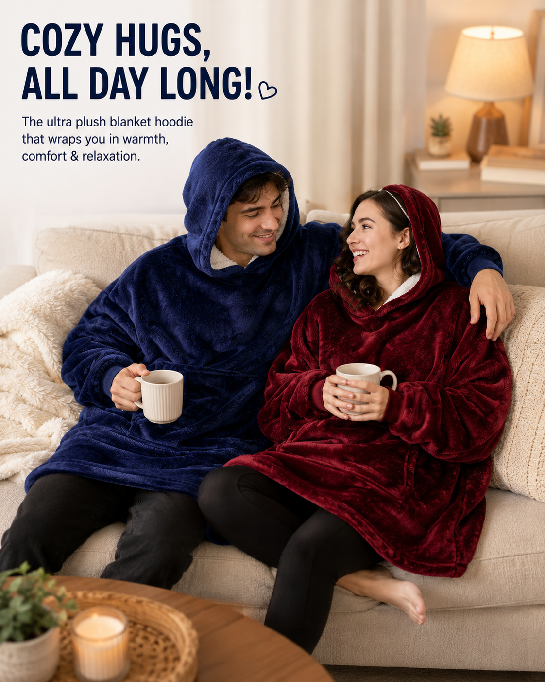 The CloudWrap Cozy Loungewear
