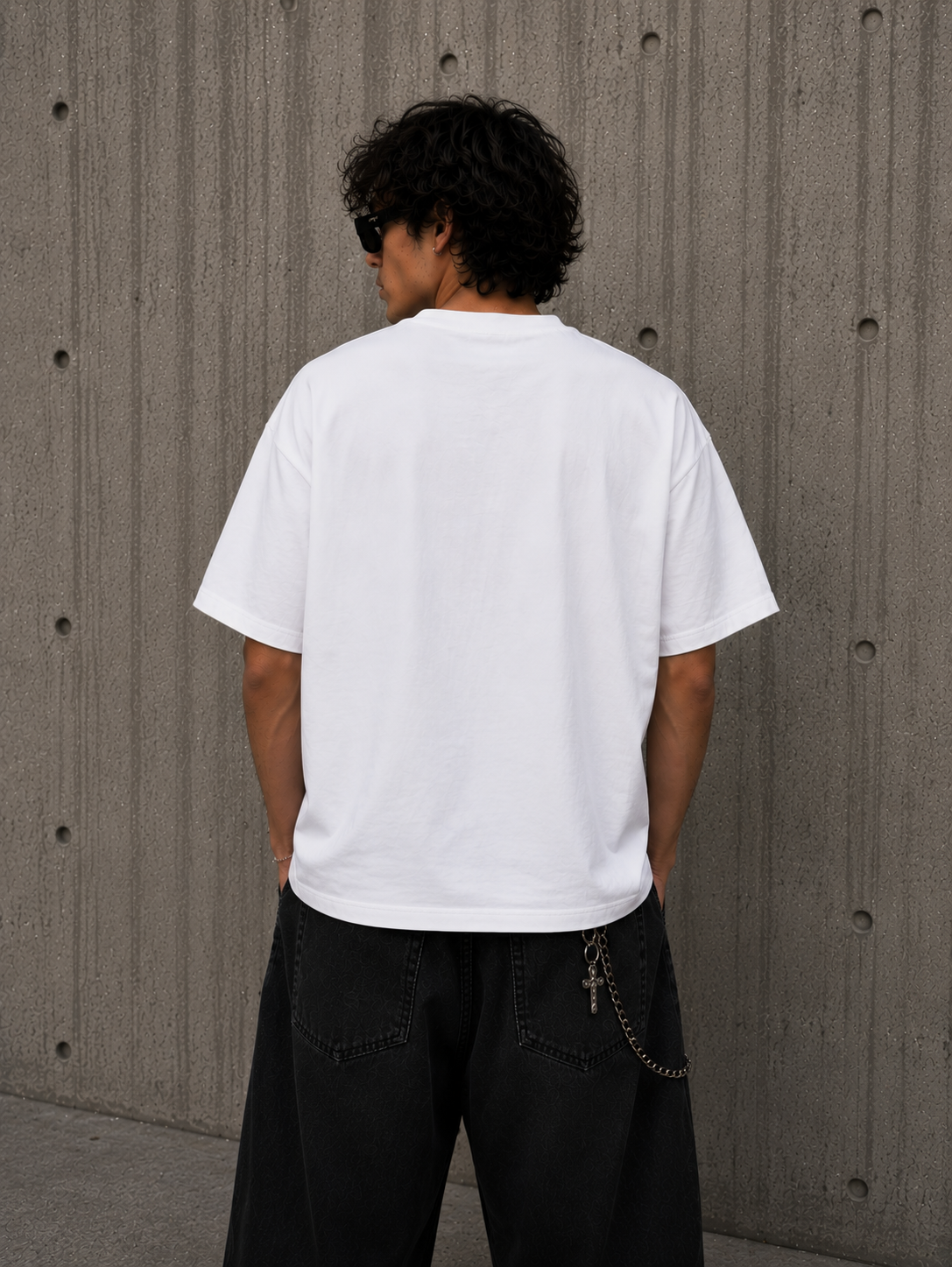 Graphic Print Men's T-Shirt Y2K Streetwear