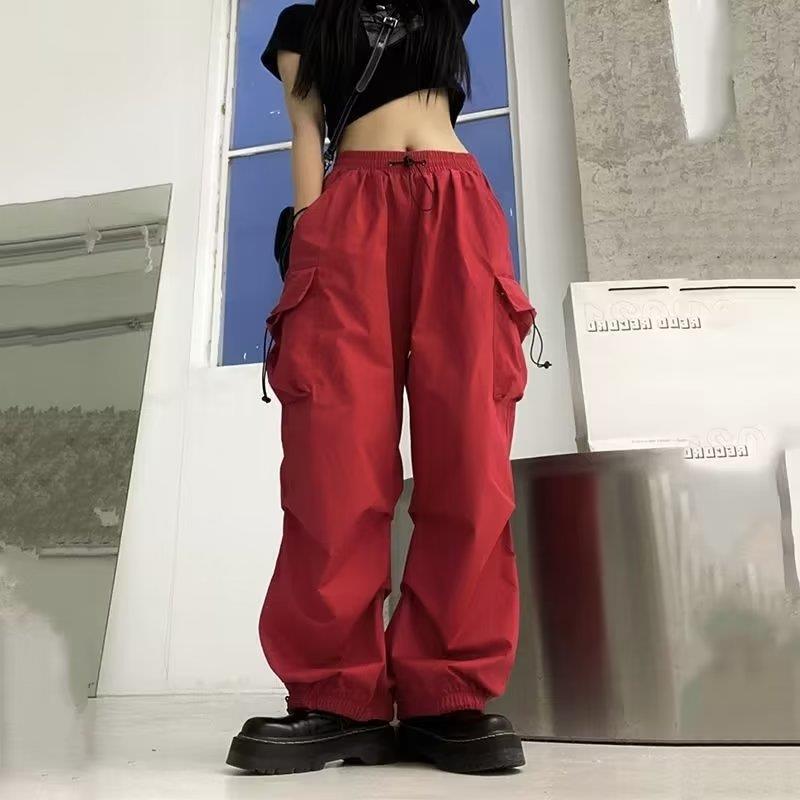 Unisex Quick-Dry High-Waisted Cargo Pants