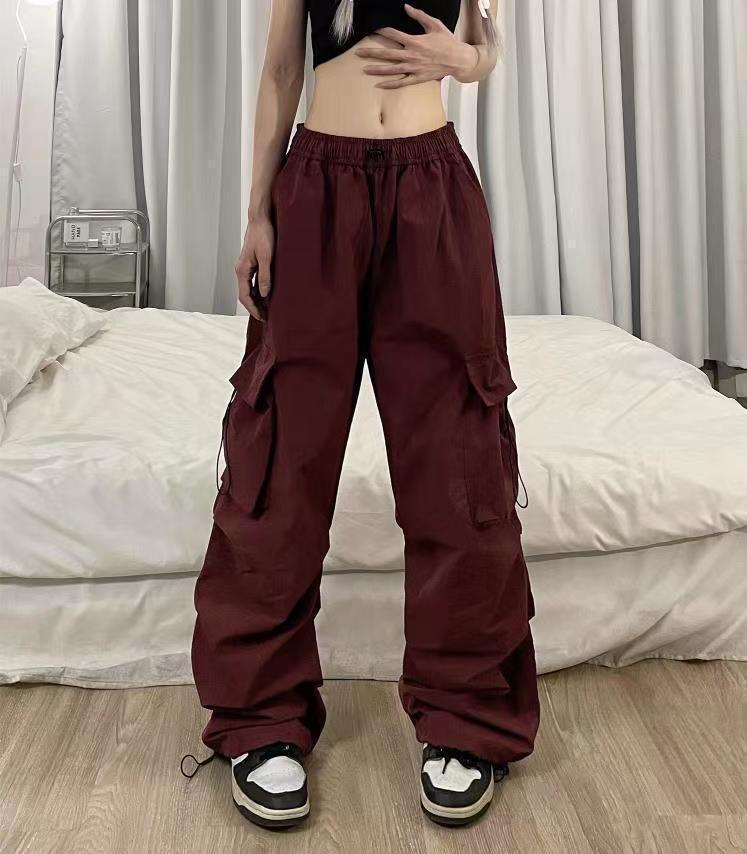 Unisex Quick-Dry High-Waisted Cargo Pants